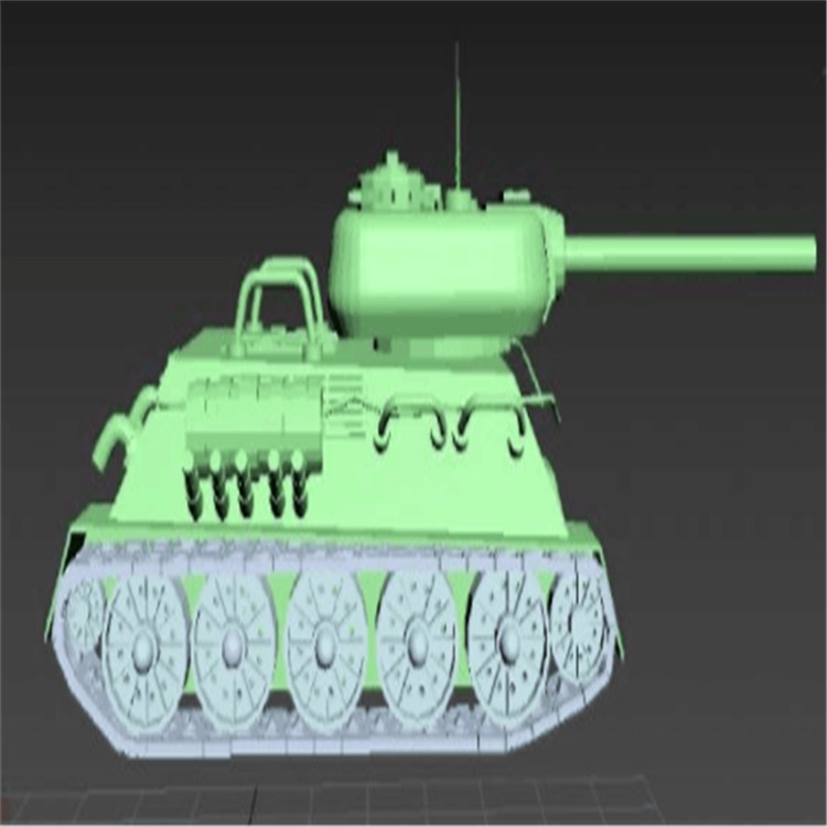 南和充气军用坦克模型
